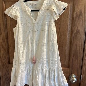 Rebecca Minkoff White Eyelet Dress